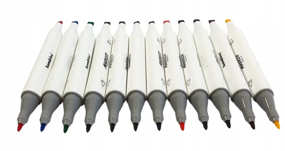 Bambino Artistieke Markers 12 Stuks - Multicolor