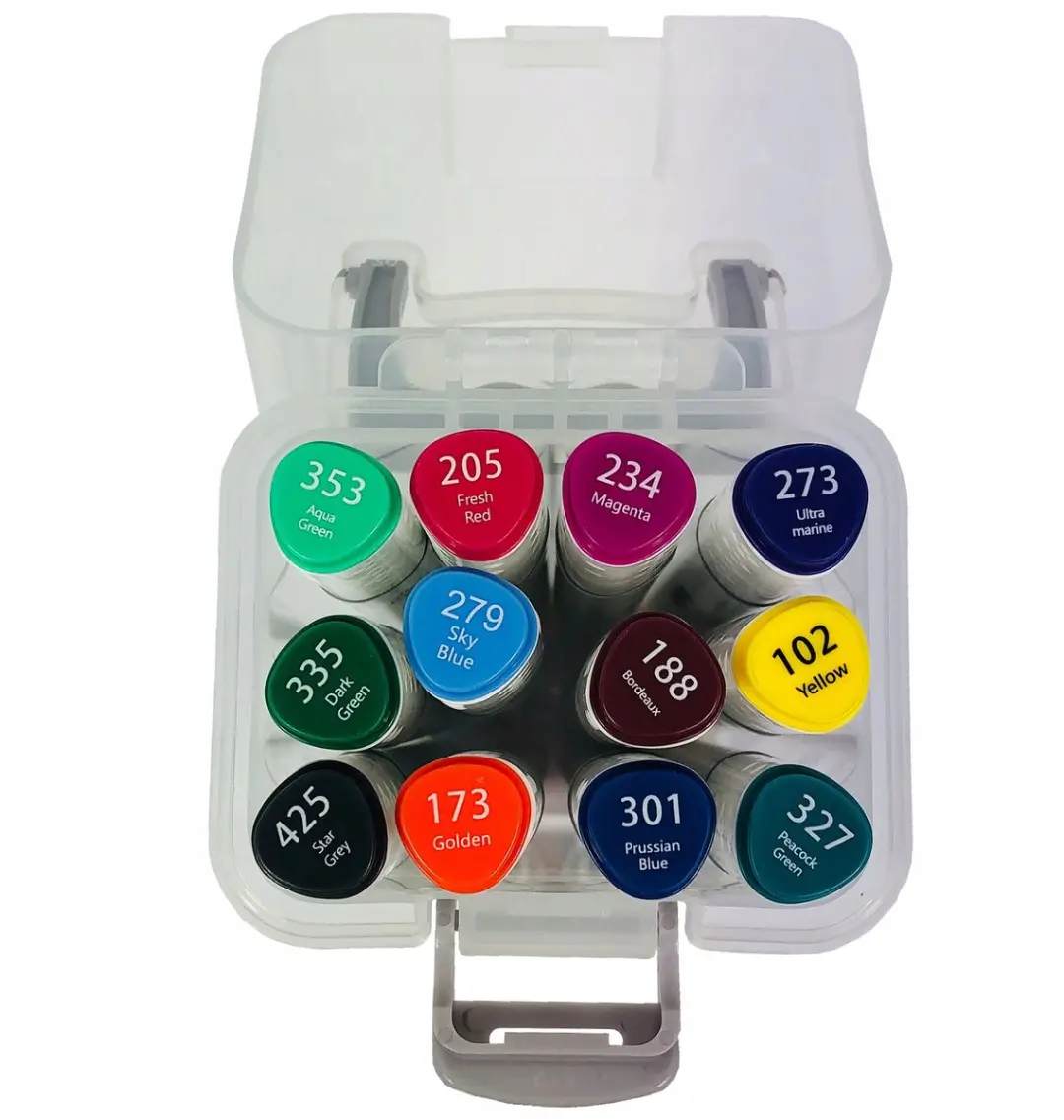 Bambino Artistieke Markers 12 Stuks - Multicolor