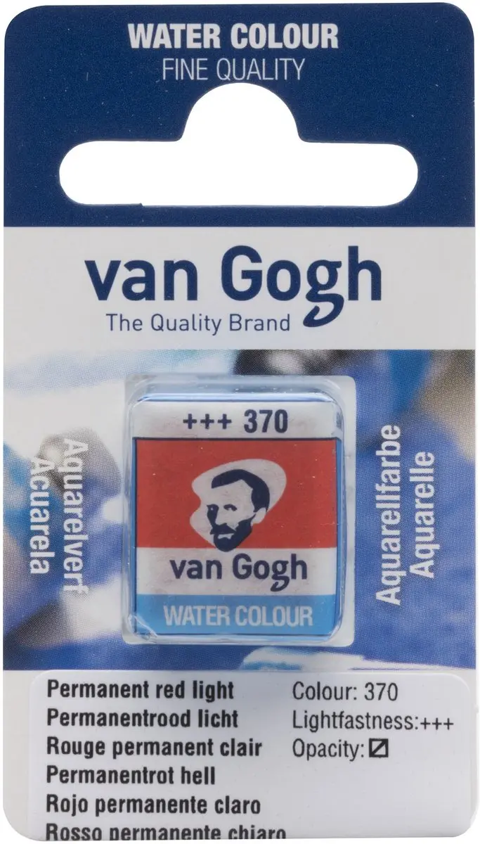 Van Gogh Aquarelverf Permanentrood Licht Napje 1ml