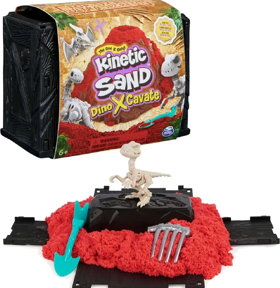 Spin Master Kinetic Sand Dino X Cavate