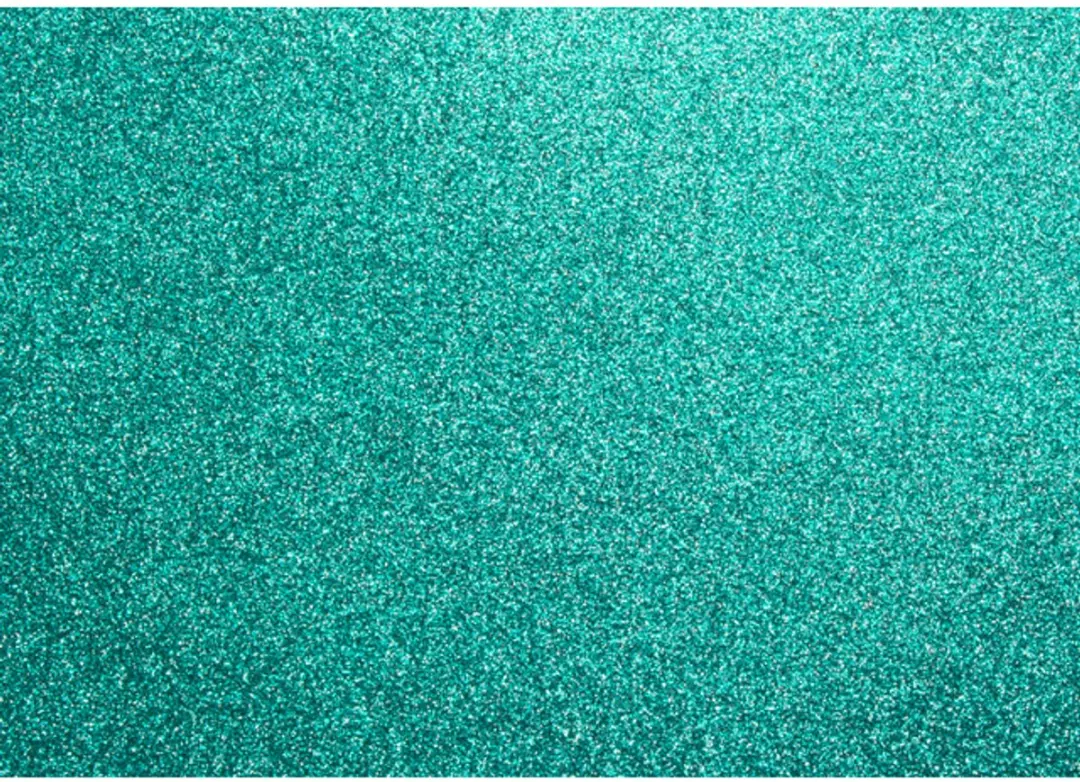 Kangaro Glitterkarton Turquois 50x70cm