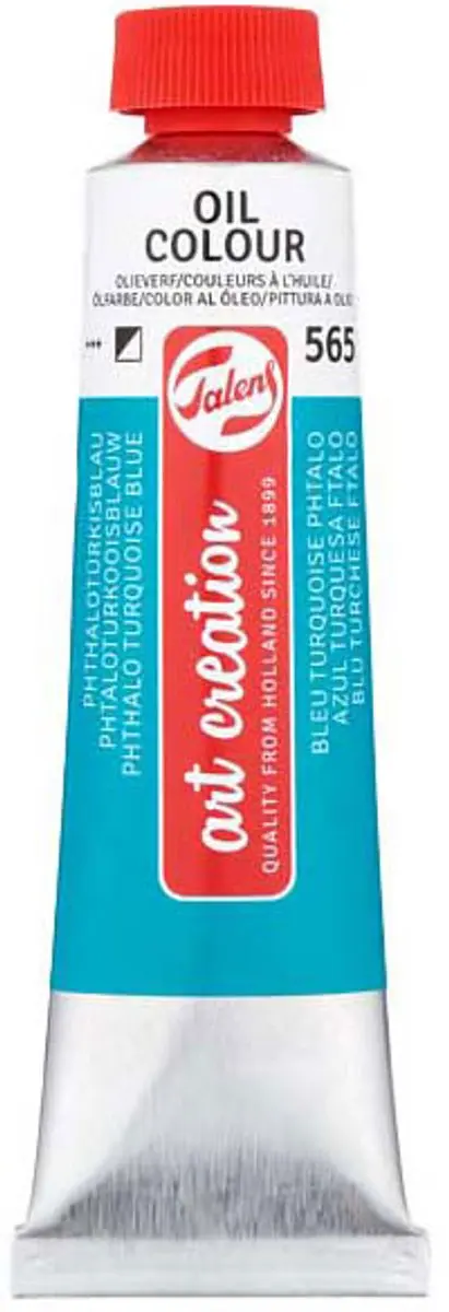 Talens Art Creation Olieverf 40ml - Phtaloturkooisblauw - 1 Stuk