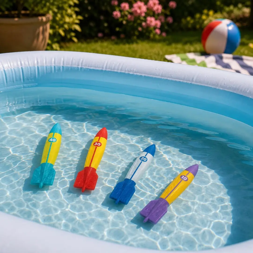 Intex Duikstaven Torpedos Rockets - 4 Stuks - Multi