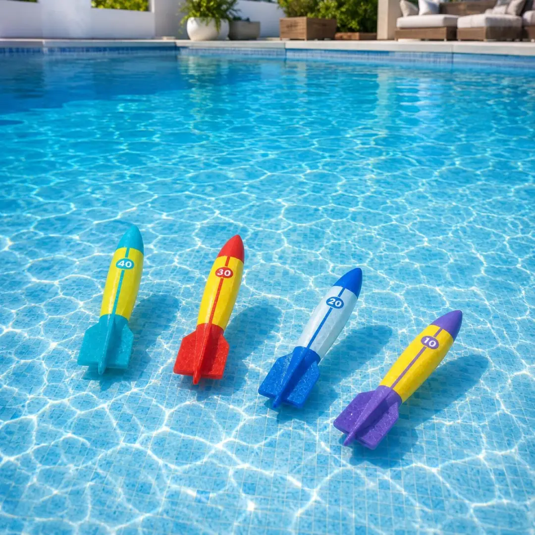 Intex Duikstaven Torpedos Rockets - 4 Stuks - Multi