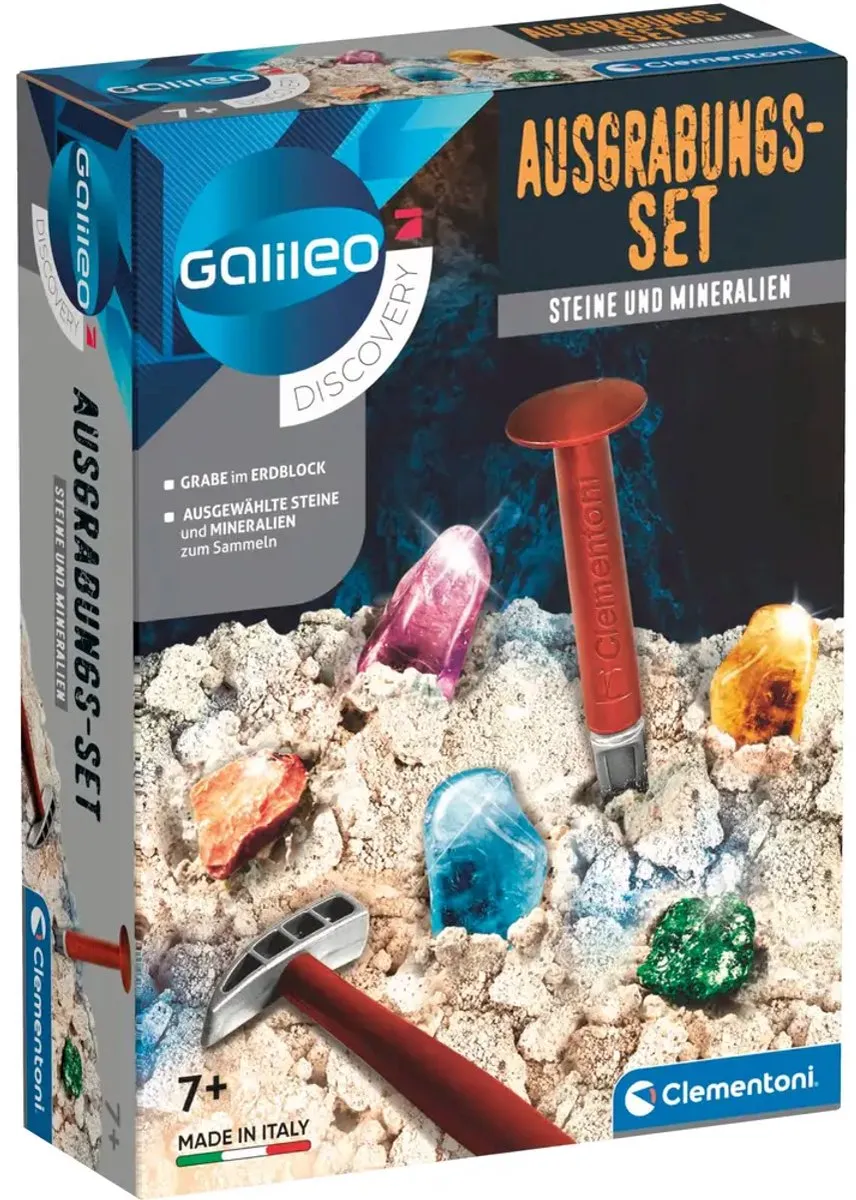 Clementoni Galileo Ausgr. Steine 69940 - afbeelding 2 van 3