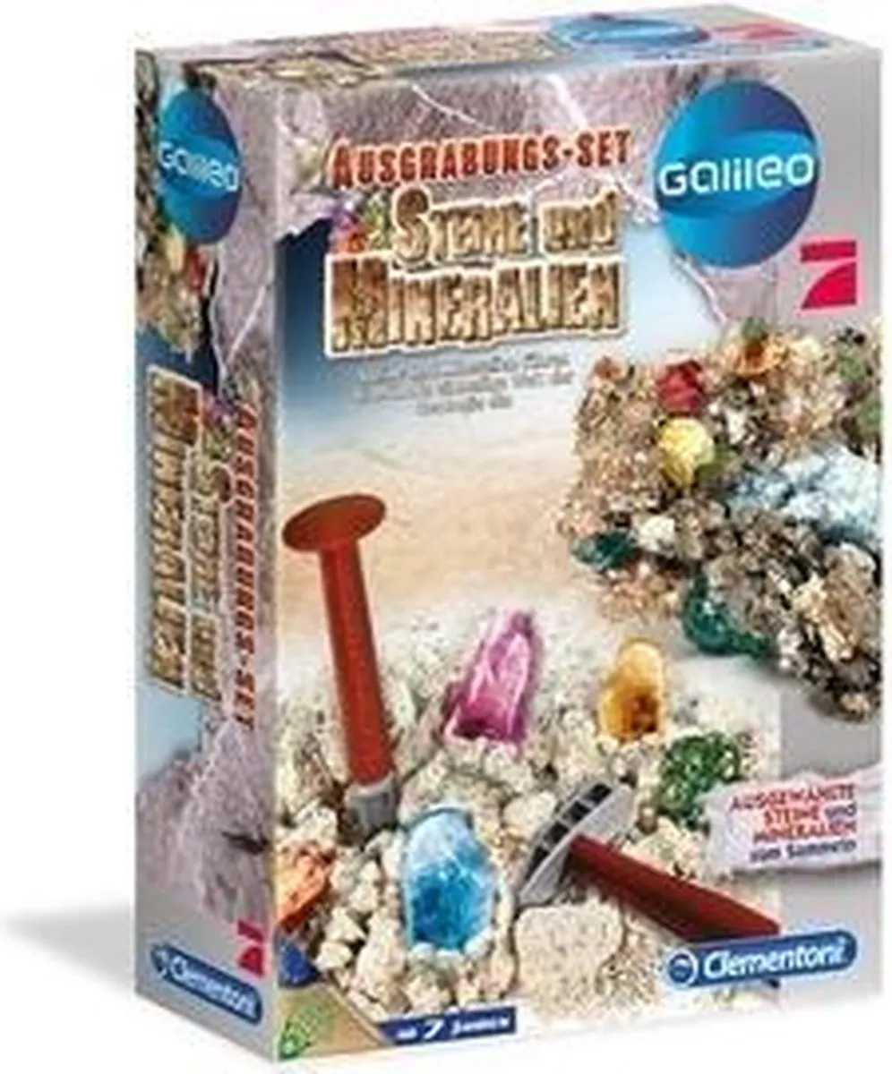 Clementoni Galileo Ausgr. Steine 69940