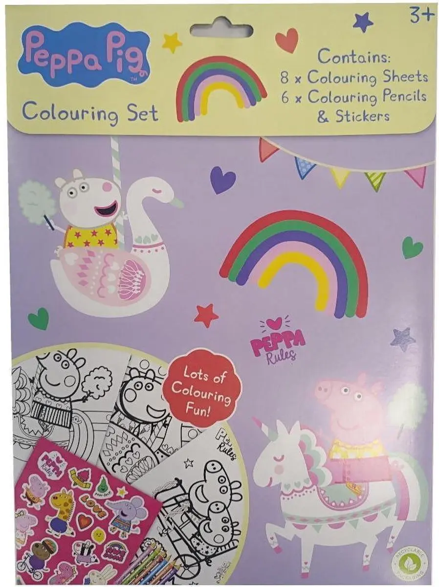 Peppa Pig Kleurset