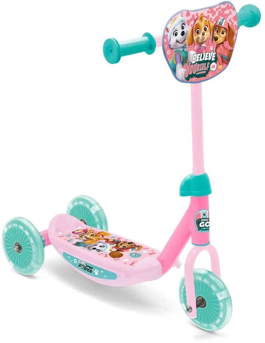 PAW Patrol Driewieler Step - Pastelroze - Tot 20 kg - afbeelding 6 van 6