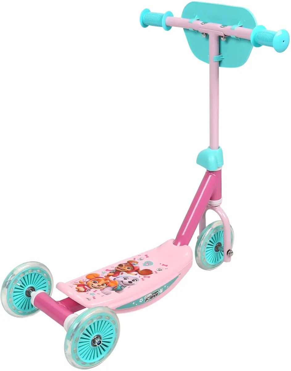 PAW Patrol Driewieler Step - Pastelroze - Tot 20 kg