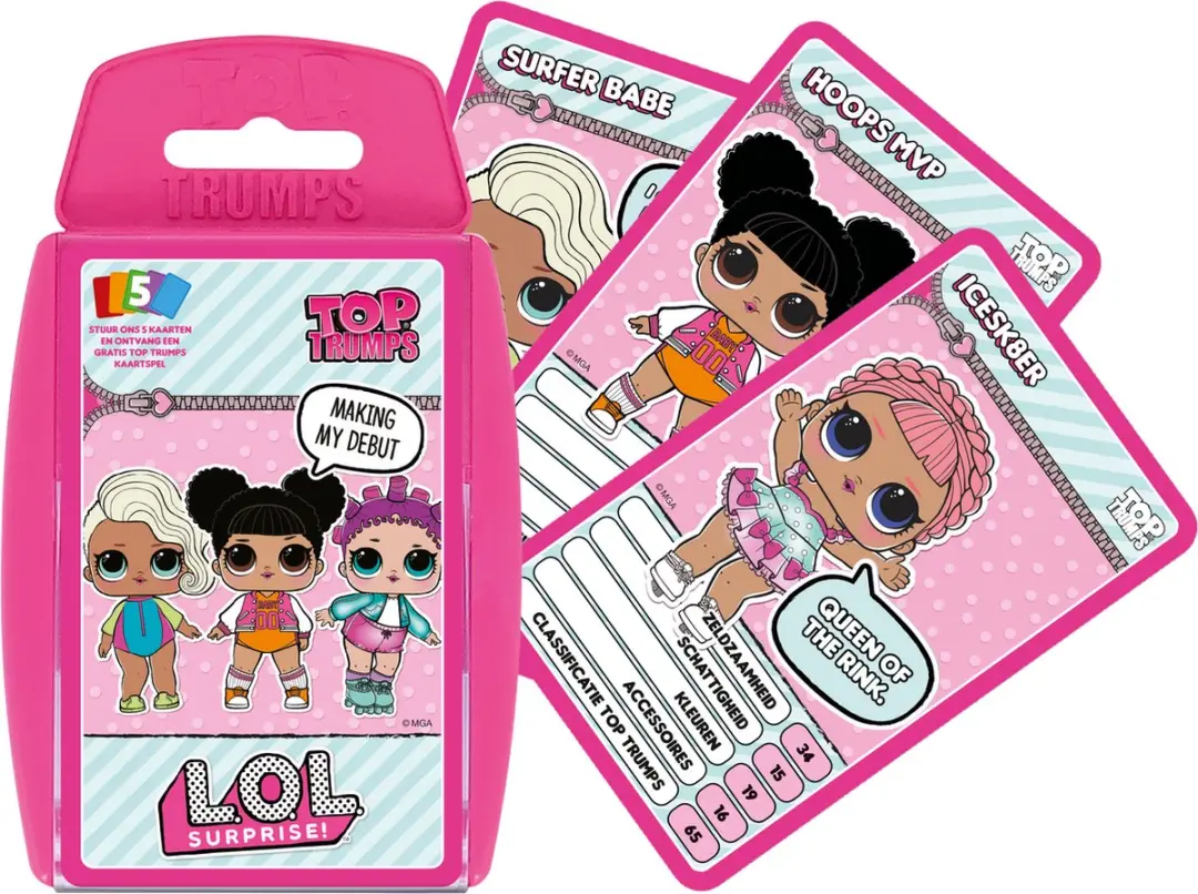 LOL Surprise! Top Trumps Kaartspel Trivia - 63476