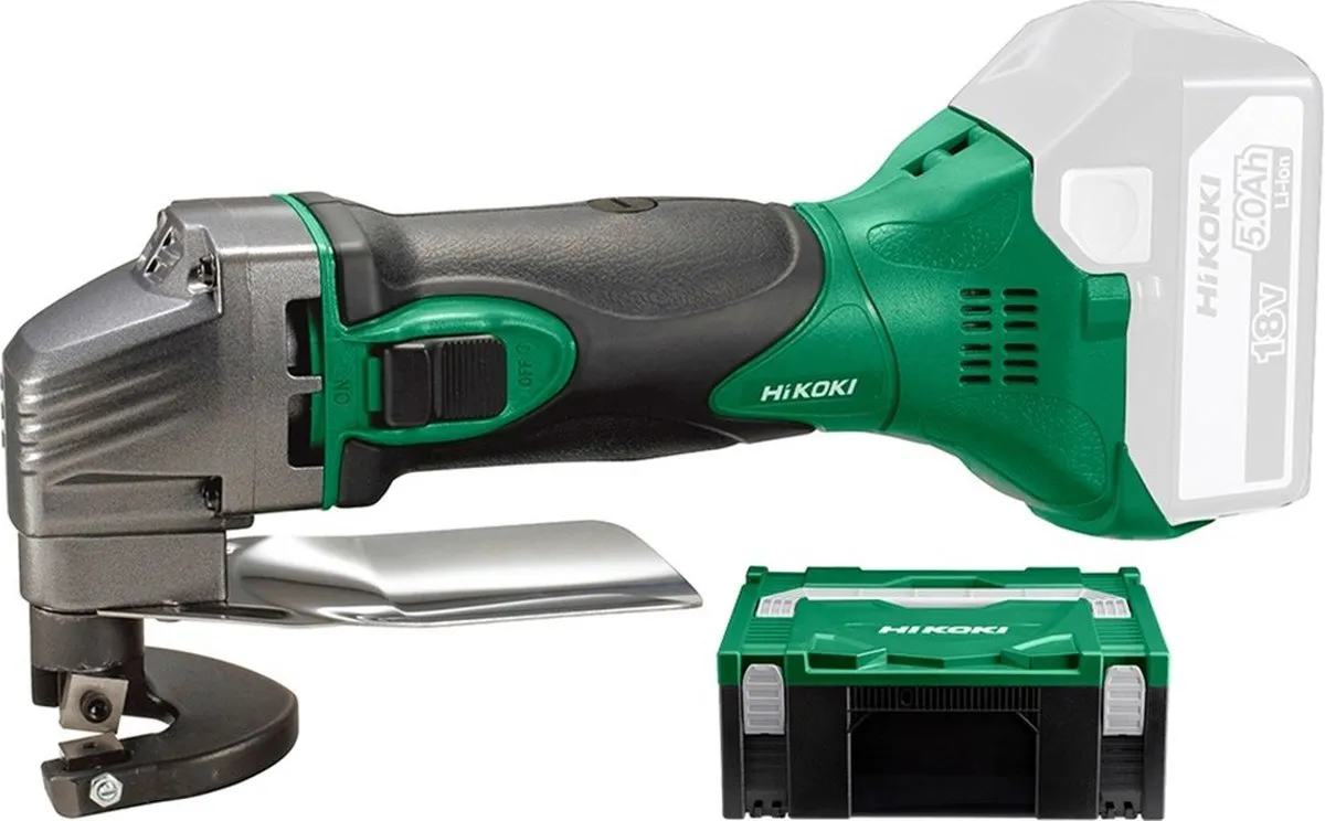 Hikoki Accu Plaatschaar CE18DSLW4SZ 18V - Metaal/RVS