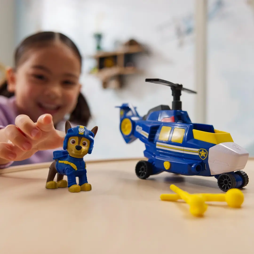 PAW Patrol Chase Speelfiguur & Hero Helicopter 6071173 - afbeelding 6 van 6