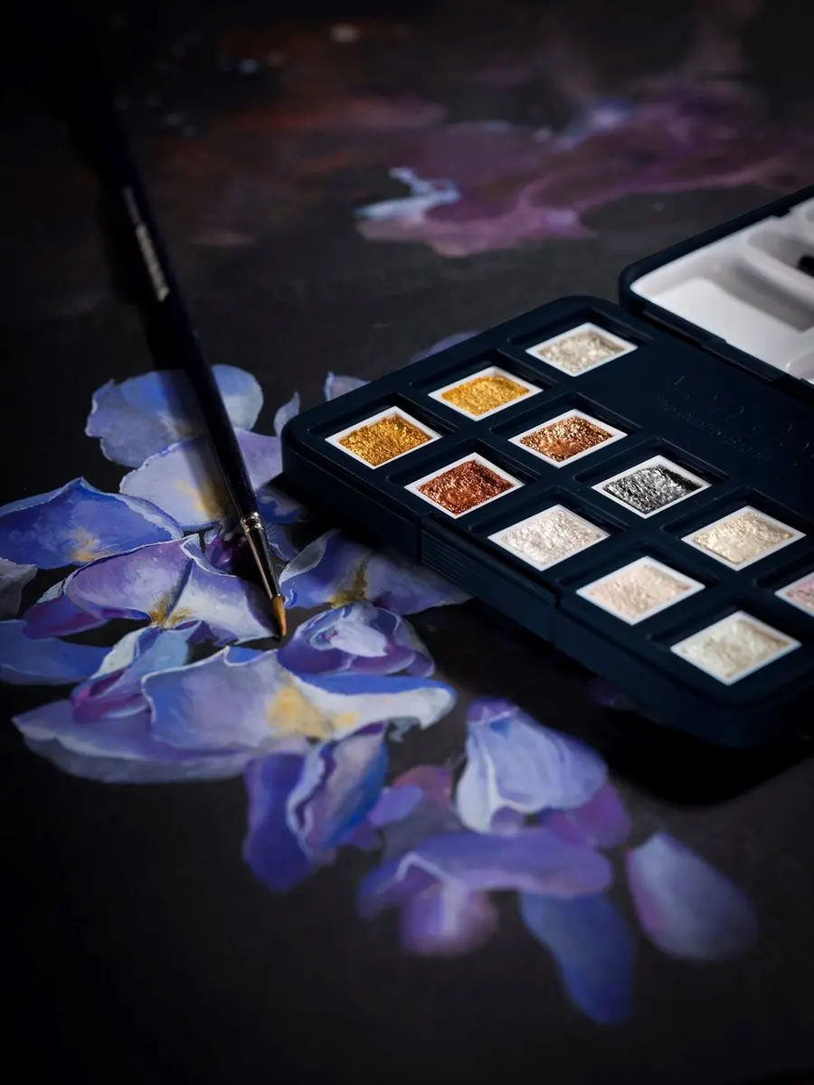 Van Gogh Aquarelverf Pocket Box Specialty Colours - 12 Kleuren 12ml