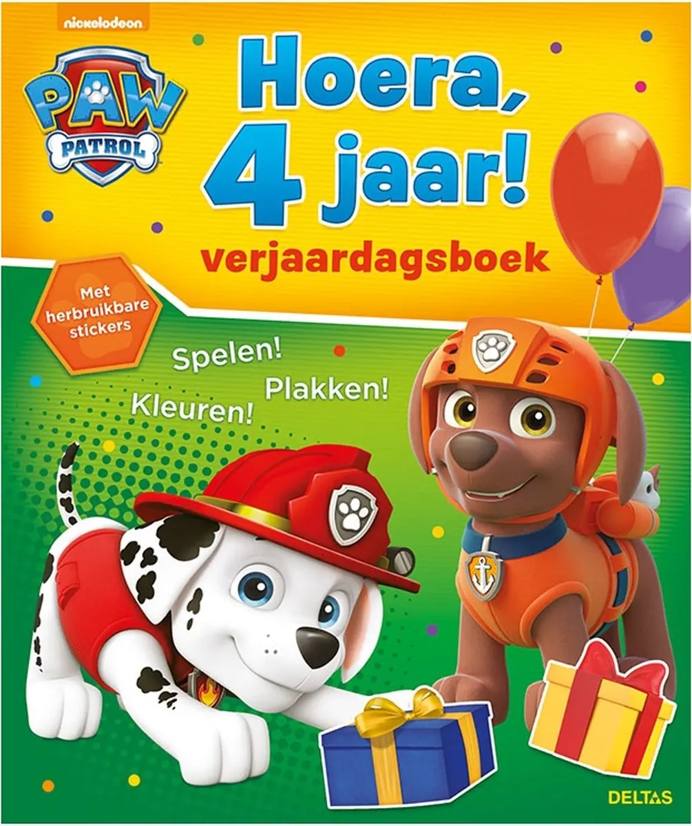 PAW Patrol Verjaardagsboek