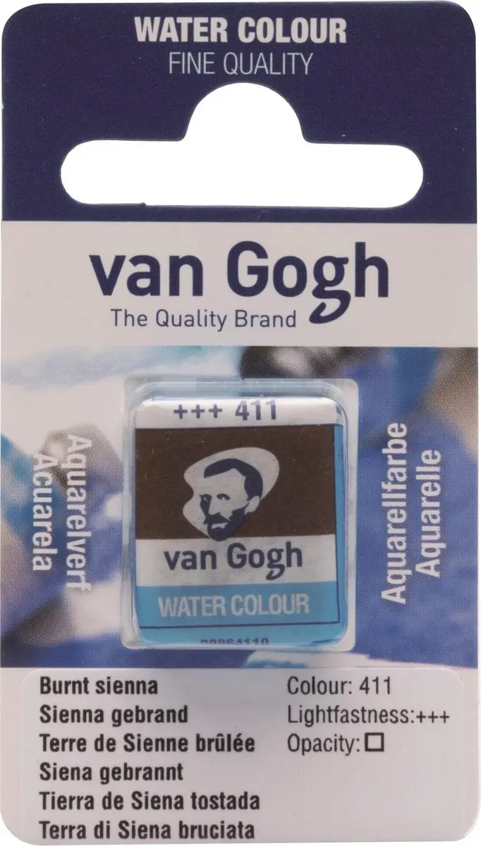 Van Gogh Aquarelverf Sienna Gebrand