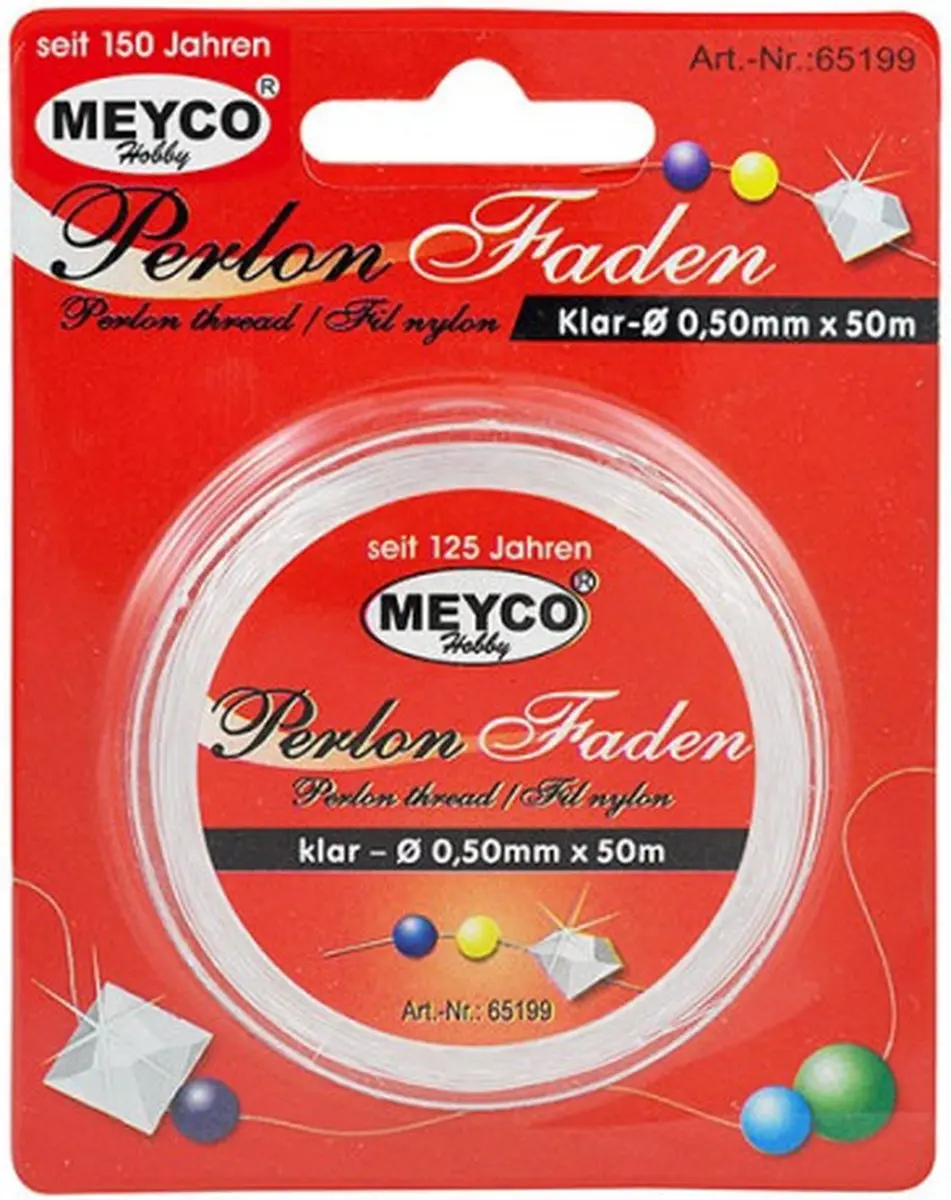 Meyco Nylondraad 0,5mm x 50m