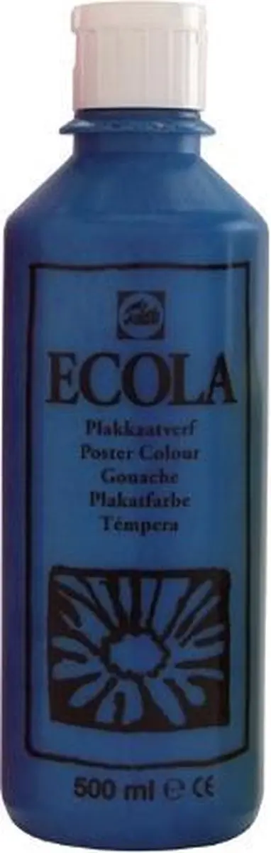 Talens Ecola Plakkaatverf Lichtgroen 500ml