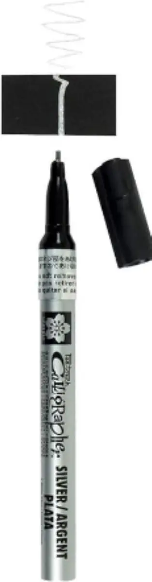Sakura Pen-Touch Calligrapher 1.8mm - Zilver