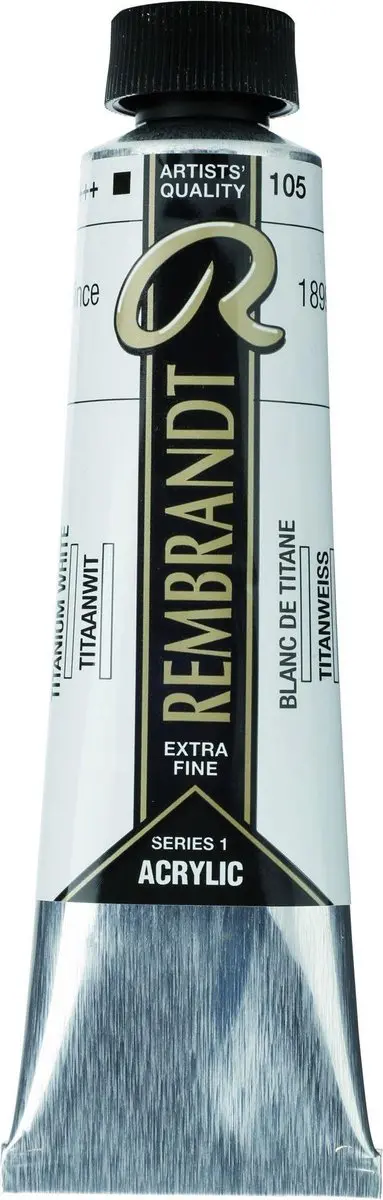 Rembrandt Acryl Verf Titanium White 40ml