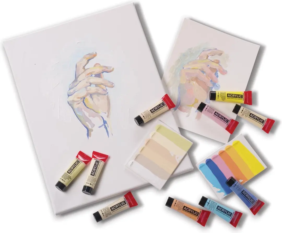 Amsterdam Standard Series Acrylverf Pastel Set - 12 Kleuren 20ml