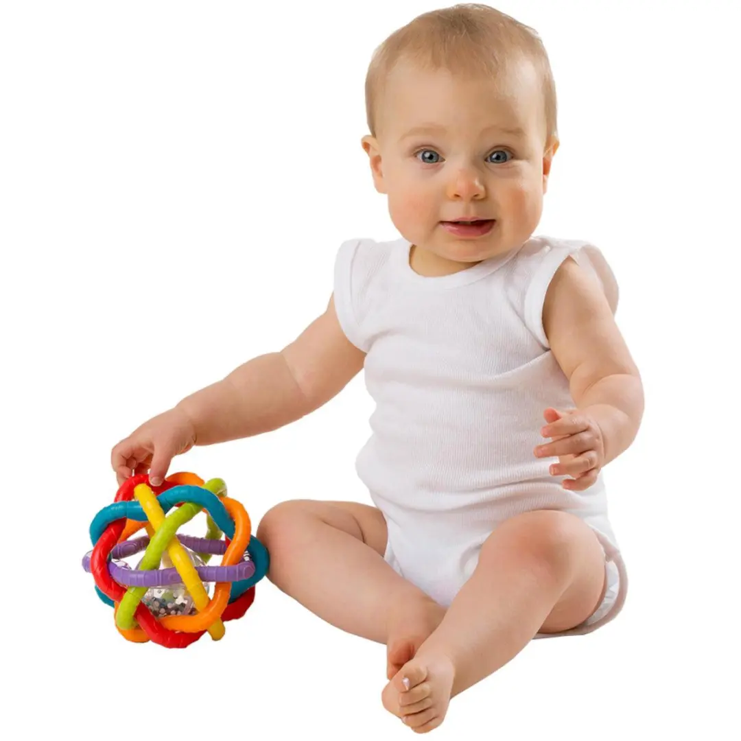 Playgro Bendy Ball - Grijp- en Bijtspeelgoed Multi