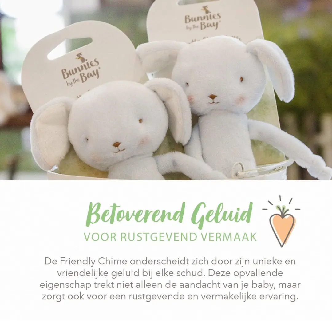Bunnies By The Bay Rammelaar Hond - Blauw