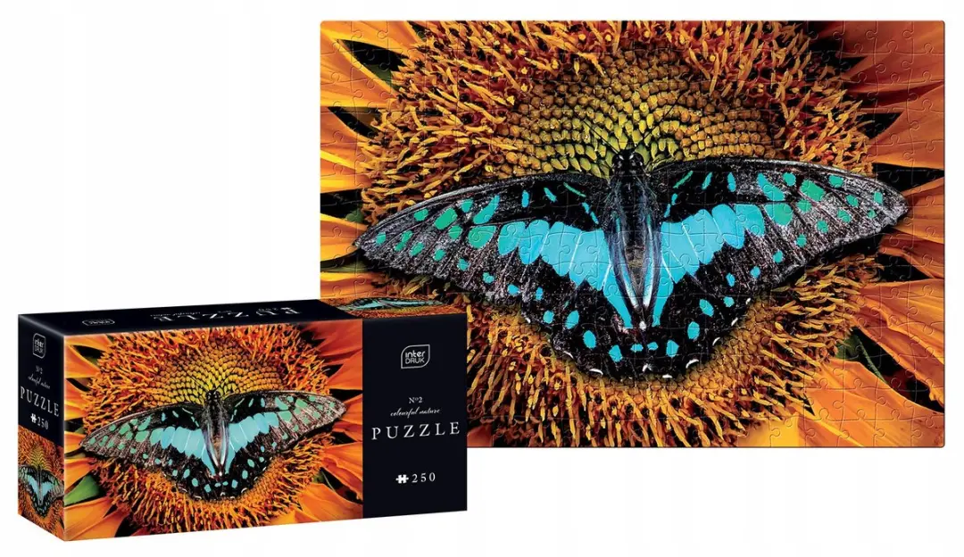 Geronimo Games Colourful Nature 2 Puzzel - 250 Stuks - Multicolor
