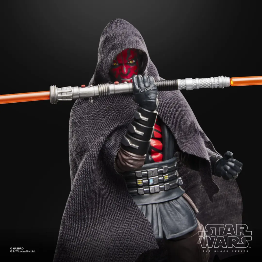 Star Wars The Black Series Maul G2582 Actiefiguur 15cm - Zwart