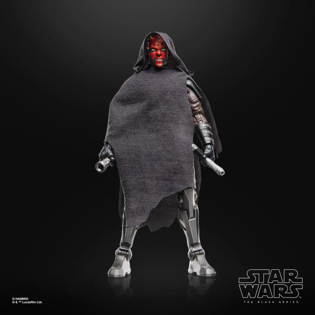 Star Wars The Black Series Maul G2582 Actiefiguur 15cm - Zwart
