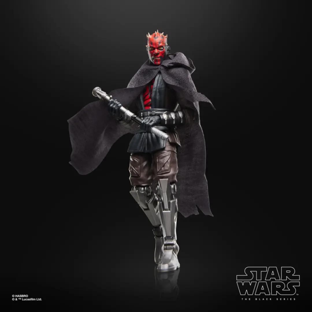 Star Wars The Black Series Maul G2582 Actiefiguur 15cm - Zwart