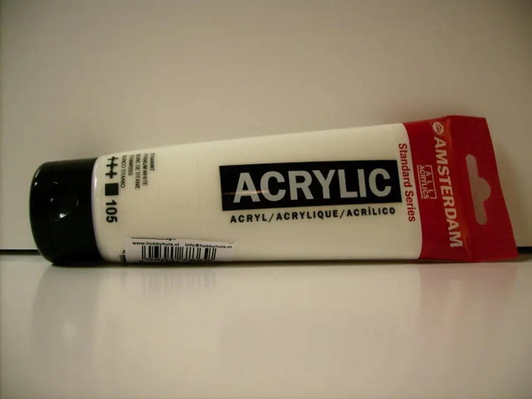 Amsterdam Acrylverf Titaanwit 250ml