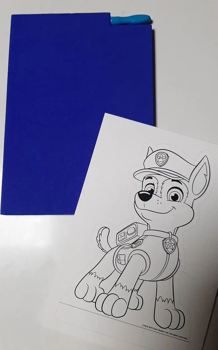 Spin Master Paw Patrol Prikblok - Blauw - 9 Platen