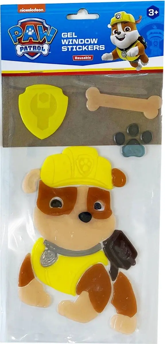 PAW Patrol Rubble Raamstickers