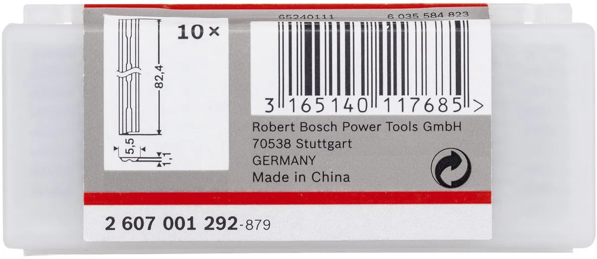 Bosch Schaafmessen 2607001292 - 10 Stuks