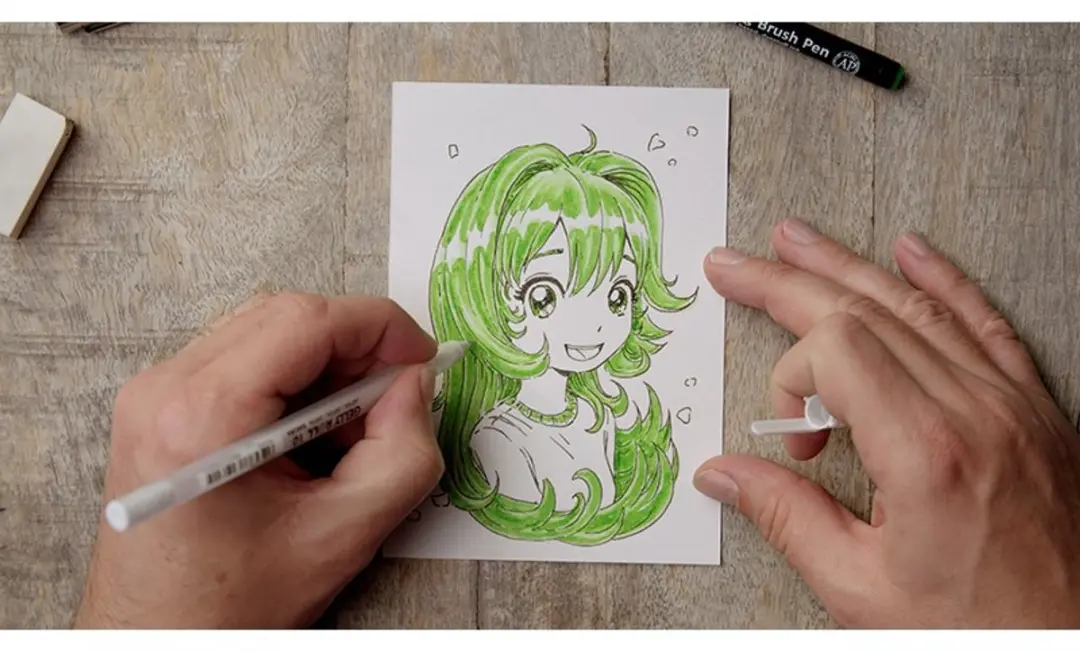 Sakura Creative Kit Manga - Pigma Micron 05 & Gelly Roll