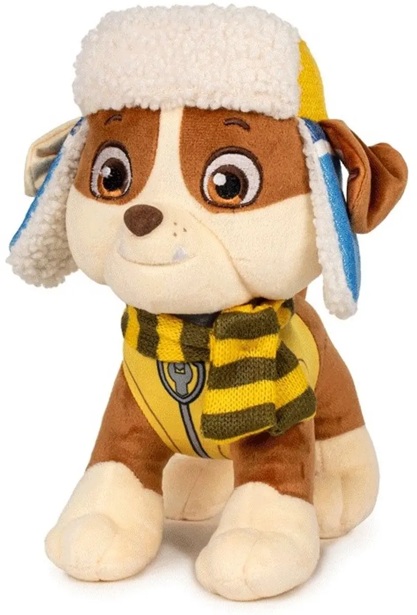 PAW Patrol Winter Rubble Knuffel 27cm