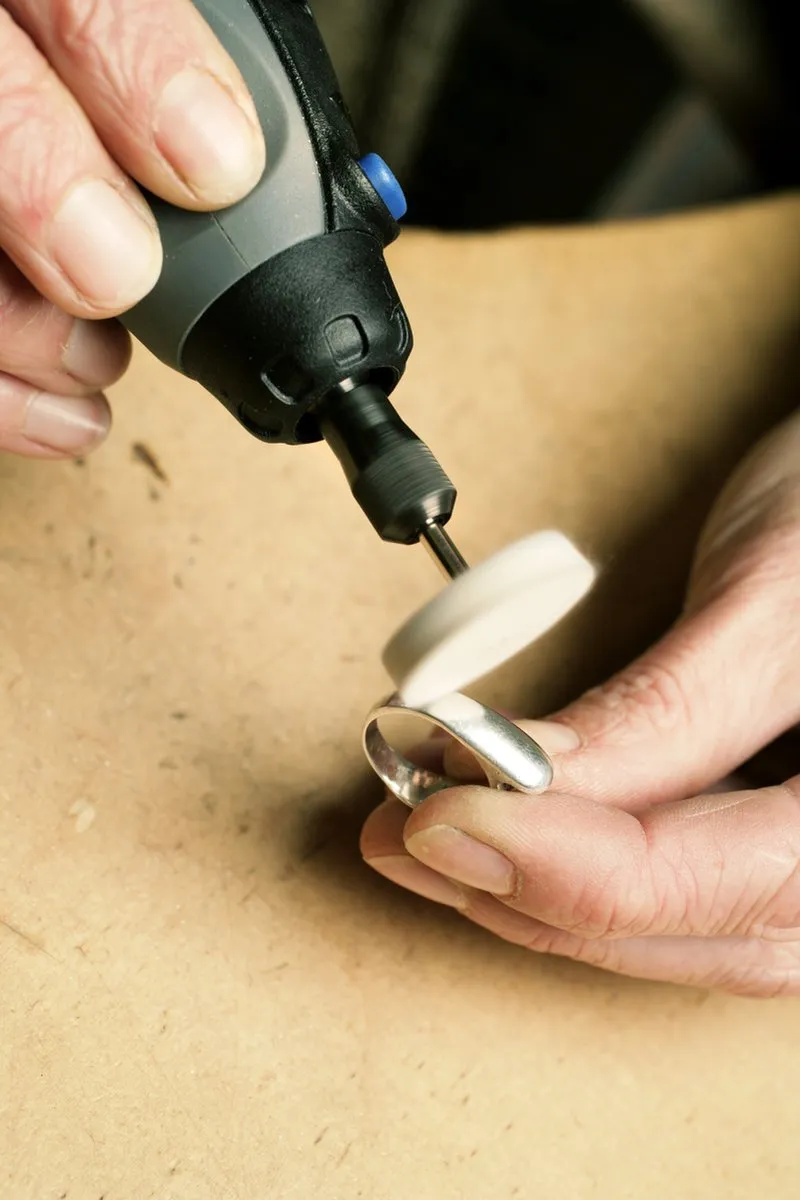 Dremel 422 Polijstkoppen - 10mm - 4 Stuks