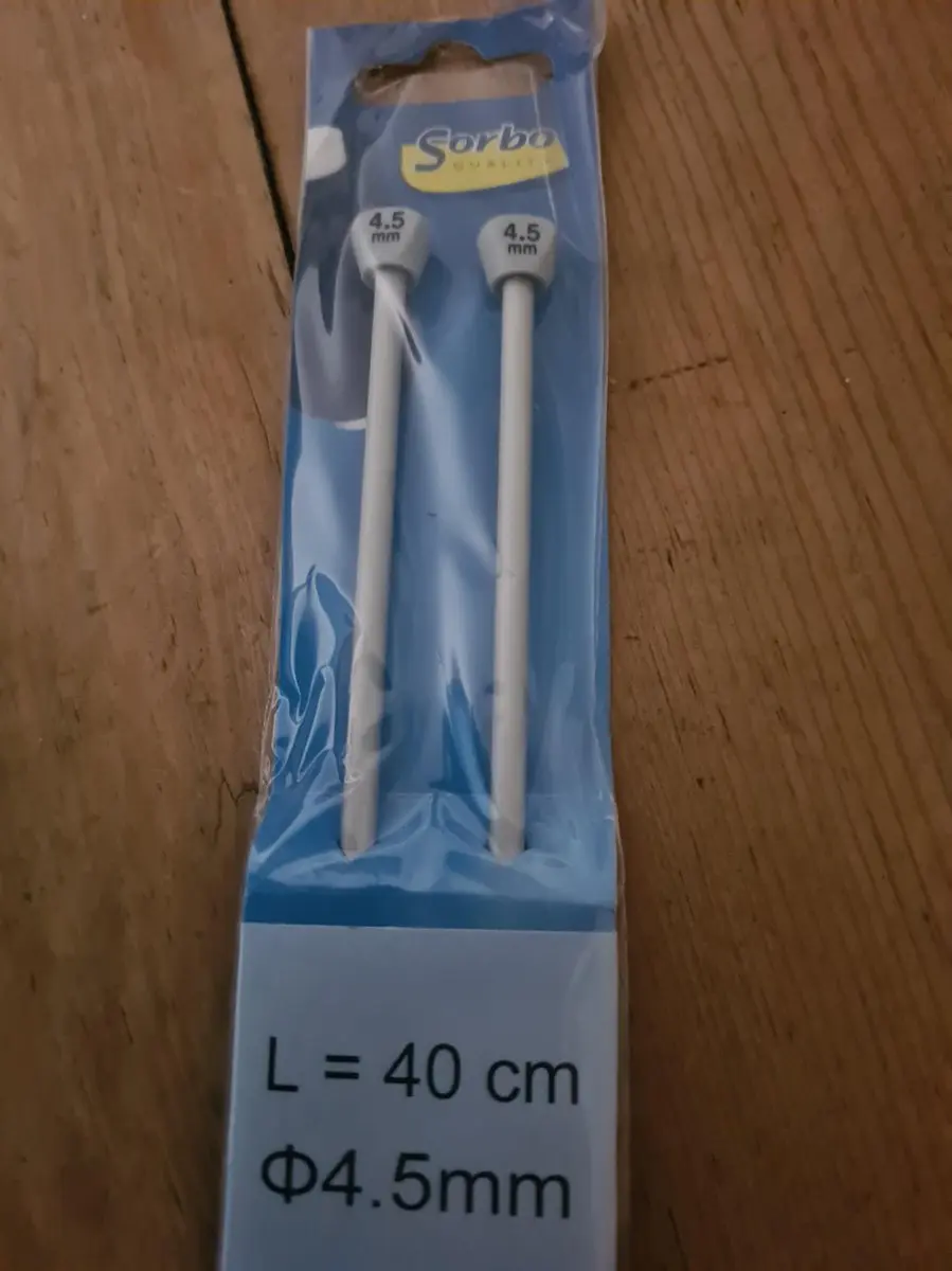 Sorbo Breinaalden 40cm 4.5mm - 2 Stuks