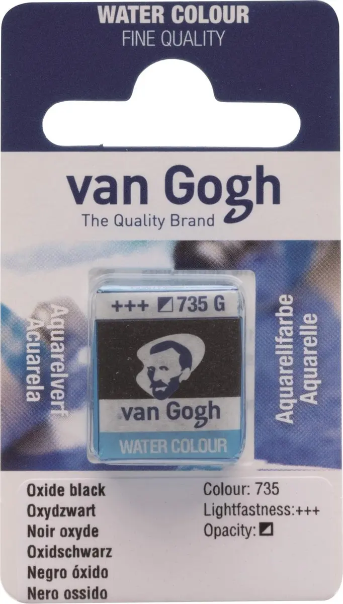 Van Gogh Aquarelverf Oxydzwart