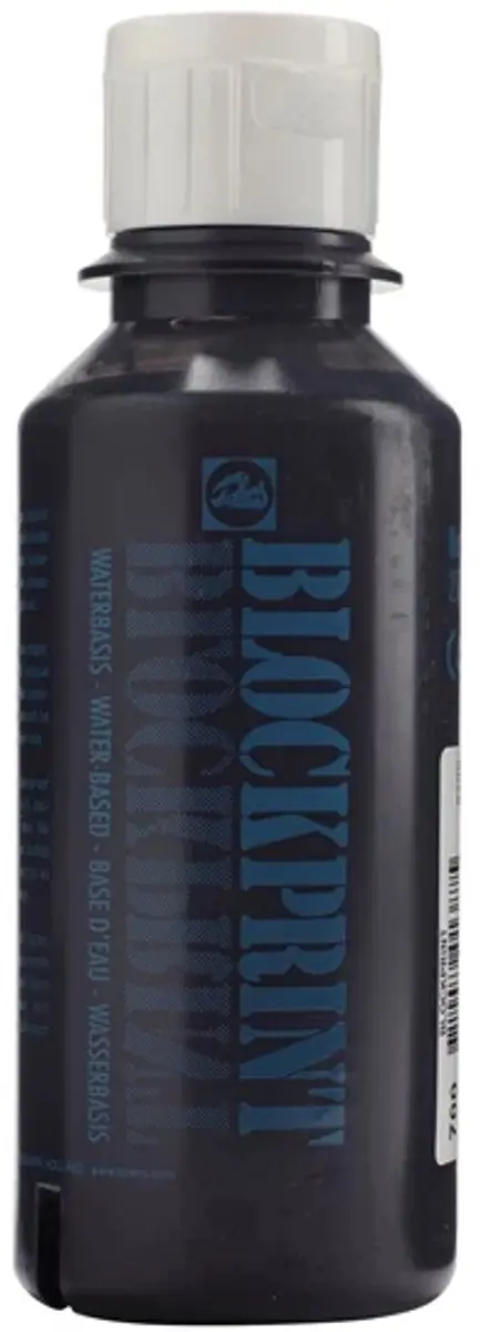Talens Blockprint Sneldrogende Verf 250ml - Zwart