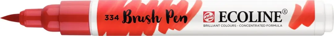 Ecoline Brushpen Scharlaken 334Talens