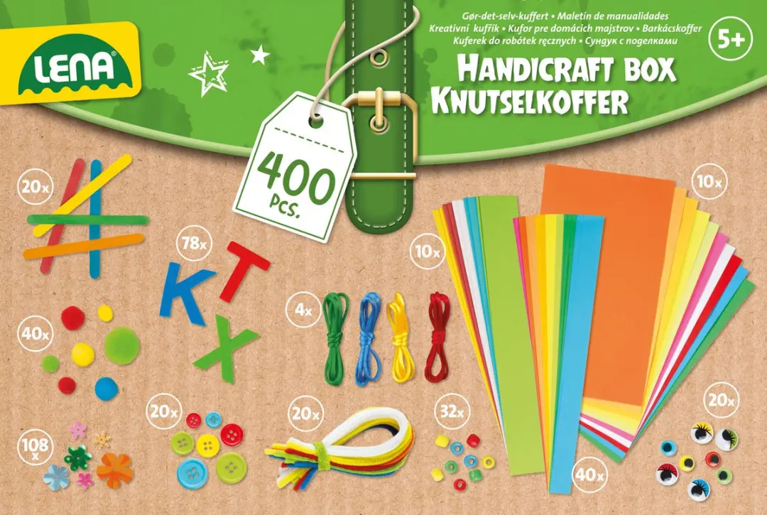 Lena Creatief Knutselkoffer 400 Delen