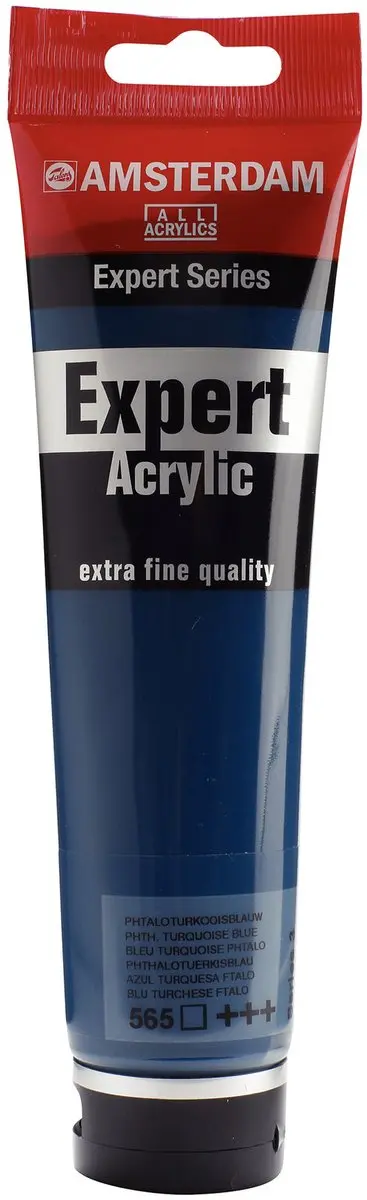 Amsterdam Expert Acrylverf Phtaloturkooisblauw 150ml