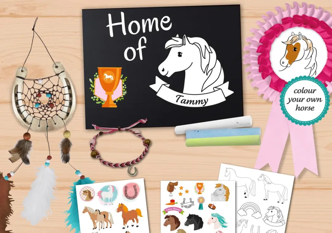 Lena Creative Set Paarden Bont