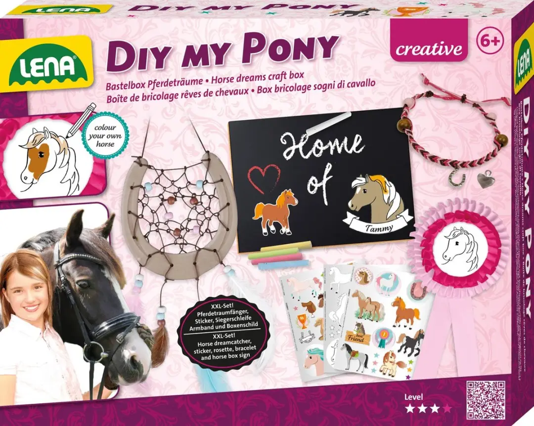 Lena Creative Set Paarden Bont