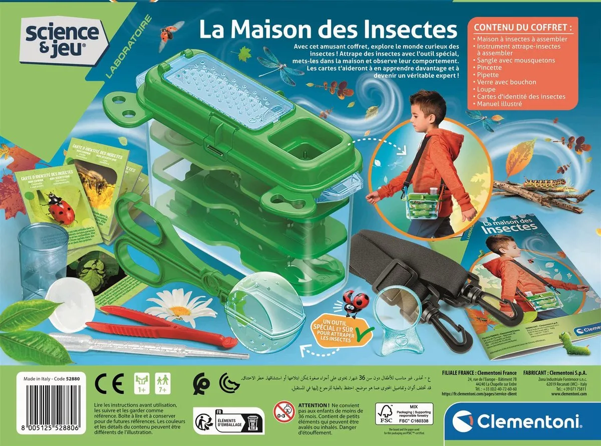 Clementoni Insectenhuis 52880 - Groen