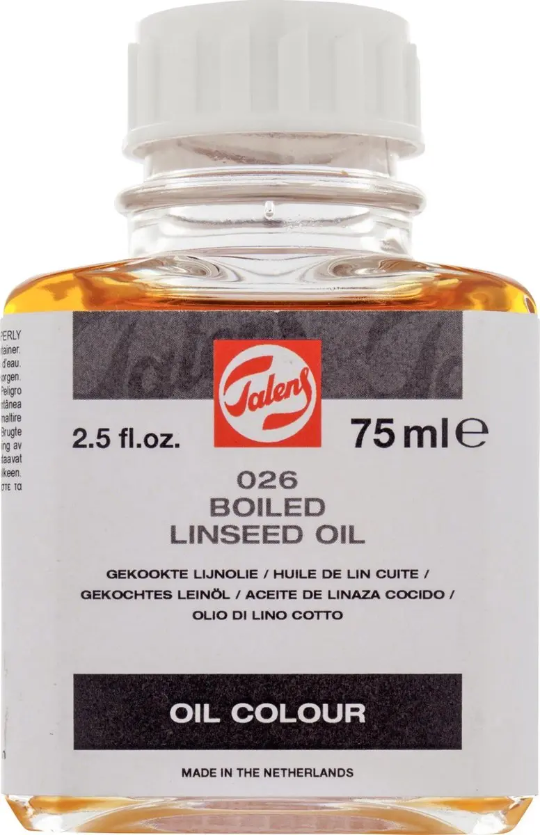 Talens Boiled Linseed Oil 026 - 75ml