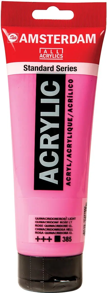 Amsterdam Acrylverf Quinacridonerose Licht 250ml