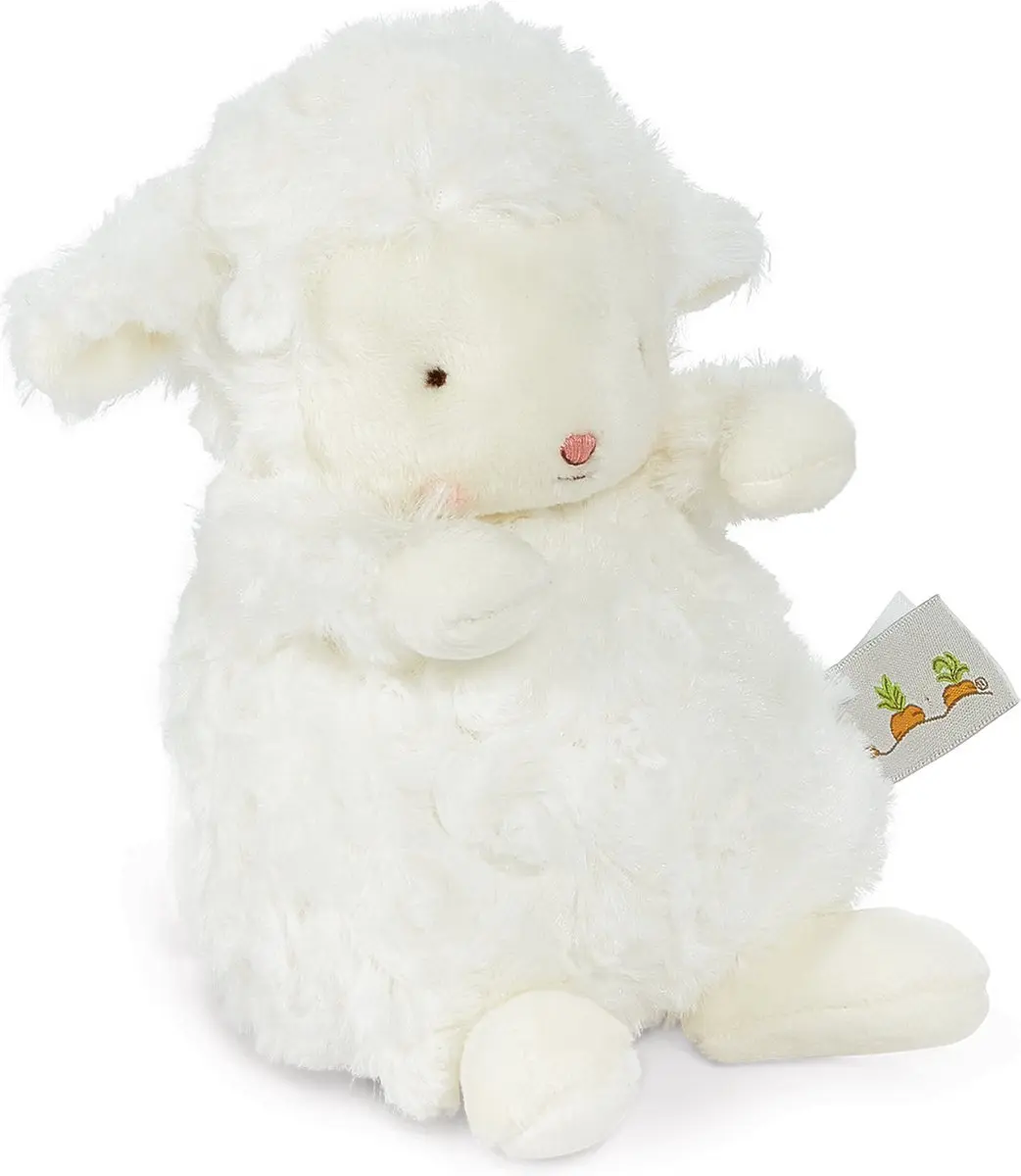 Bunnies By The Bay Kiddo Lammetje Knuffel 18cm - Wit - afbeelding 6 van 6