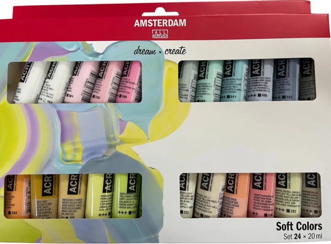 Amsterdam Standaard Acrylverf Set 24x20ml - 480ml